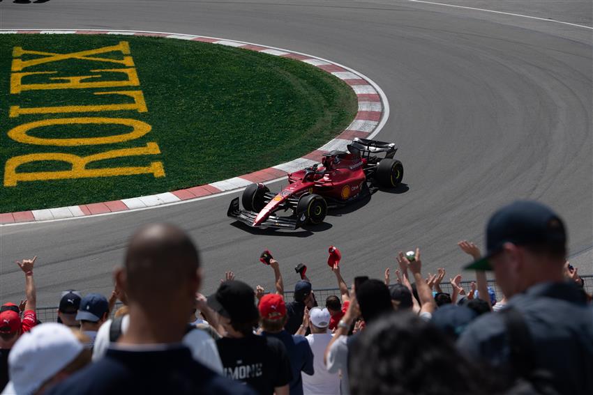 Canadian Grand Prix hairpin